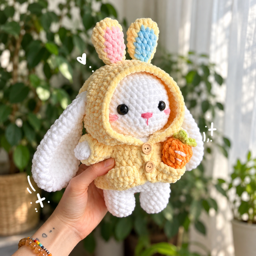 Bunnitty Crochet Bundle – 4 Hoodie Styles