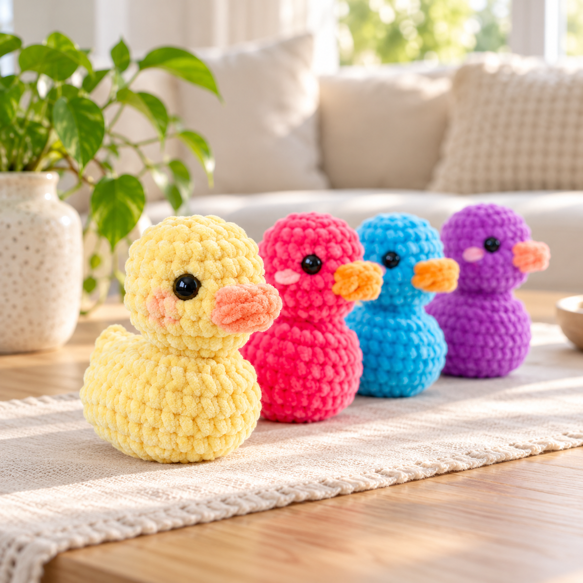 Mini Rubber Ducky Crochet Pattern