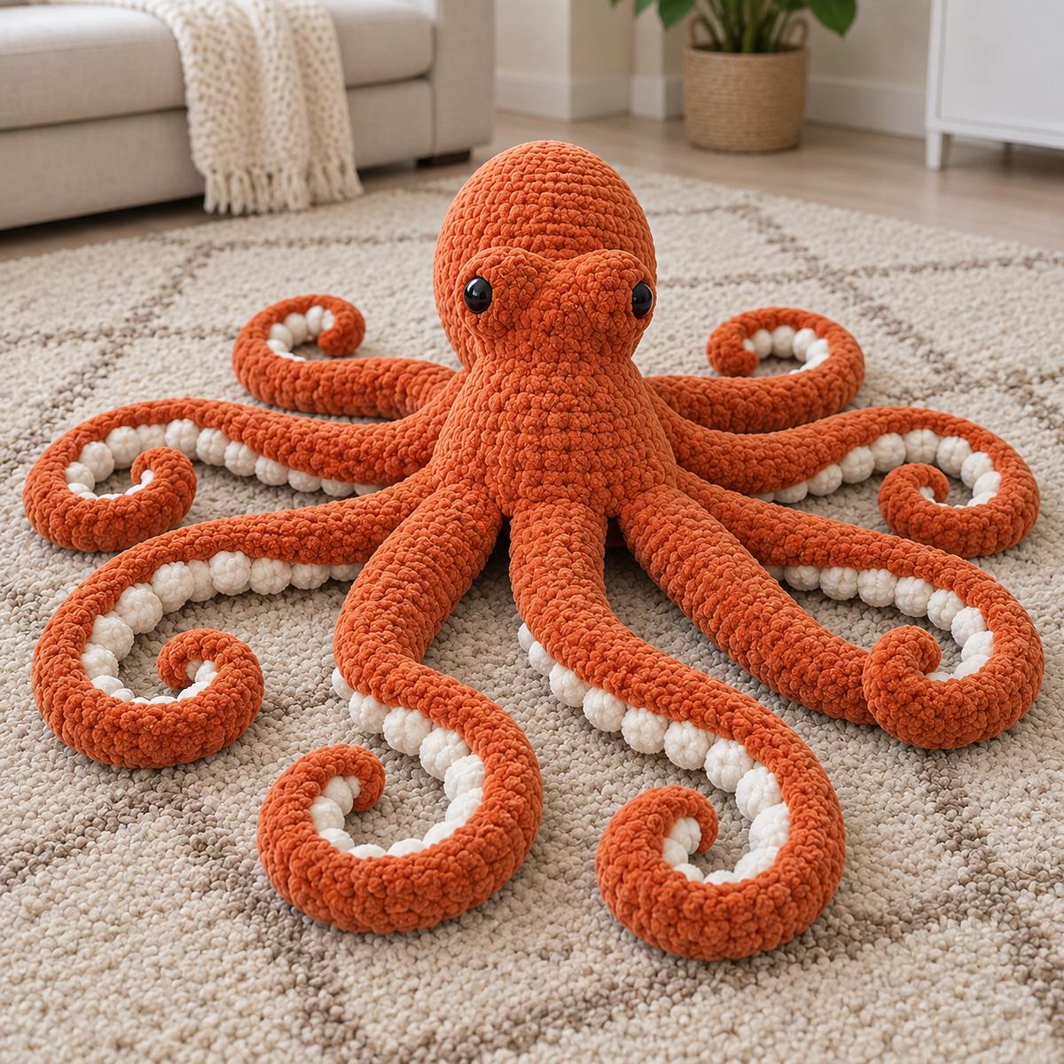 Giant Octopus Crochet Pattern