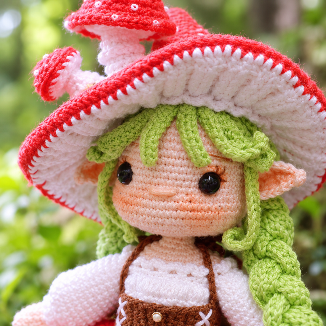 Sylvie the Mushroom Fairy Doll – Crochet Pattern
